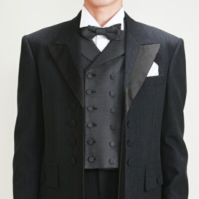 【菊池武雄グレーフロックコート レンタル】タキシード レンタル 新郎 タキシードレンタル 結婚式 スーツ 貸衣装 キクチタケオ tuxedo 二次会 NT-017【往復送料無料】【レンタル】 - Image 3
