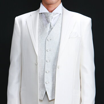 【タキシード】【白ロングタキシード レンタル】ホワイト レンタル 新郎 結婚式 スーツ 貸衣装 tuxedo 二次会 NT-026【往復送料無料】【fy16REN07】【レンタル】