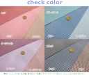 12color 『I like check!≪アイ・ライク・チェック≫』コットン100％シーチングプリント素材：コットン100％　生地幅：106cm幅