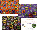 USA Fabric moda『Halloween Bubble≪ハロウィンバブル≫』コットン100％シーチングプリント素材：コットン100％　生地幅：約110cm