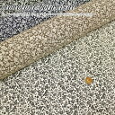 『monotone botanical≪モノトーンボタニカル≫』コットンリネンシーチングプリント(エンジェルソフト加工)素材:コットン85%リネン15% 生地幅:約108cmバラ/ローズ/花柄/小花/女の子/綿麻/ウェアー/ハンドメイド/小物/インテリア/