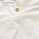 『Dot Planet≪ドットプラネット≫』コットン100％ローンレースファブリックレース有効幅：約96cm刺しゅう/刺繍/エンブロイダリー/綿/ベビー/キッズ/大人ウェアー/ハンドメイド/手作り/