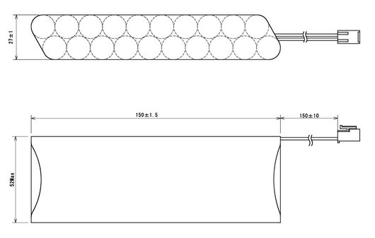 アート TS-U501B用バッテリー PW-BU600