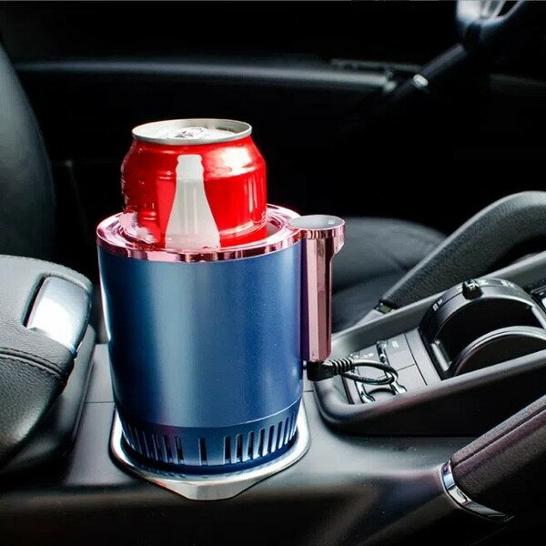 飲料架 - ドリンクホルダー 保温 保冷 カップホルダー 12V車専用 サンワダイレクト カップクーラー 車載 ペットボトル シガーソケット 3色 tbq855