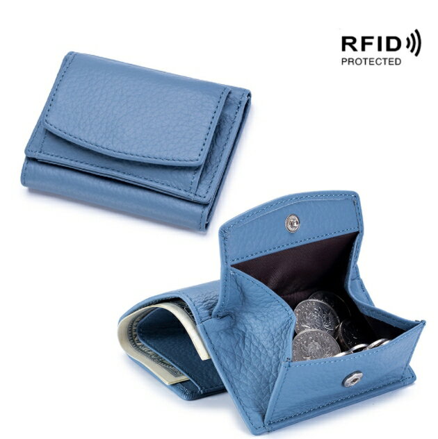 樂天商城 - 財布 ミニ財布 短財布 男女 コンパクト レザー 革 本革牛革 tbq720