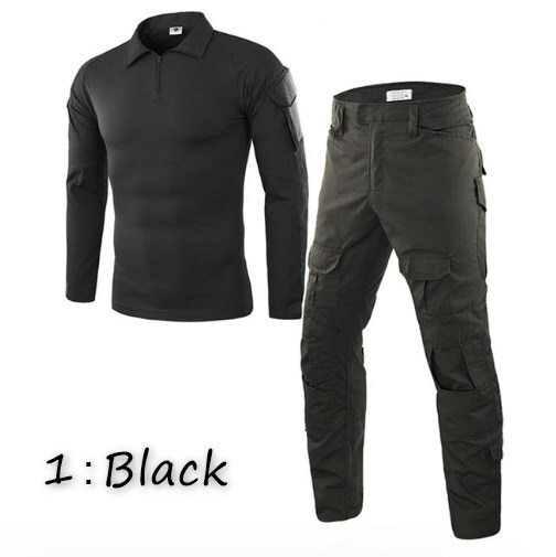 新品 ミリタリーウェア サバゲーウェア 上下セット 軍服 制服 ハイキング アウトドア 狩猟 キャンプ サバゲー アーミー 男性 tbq761