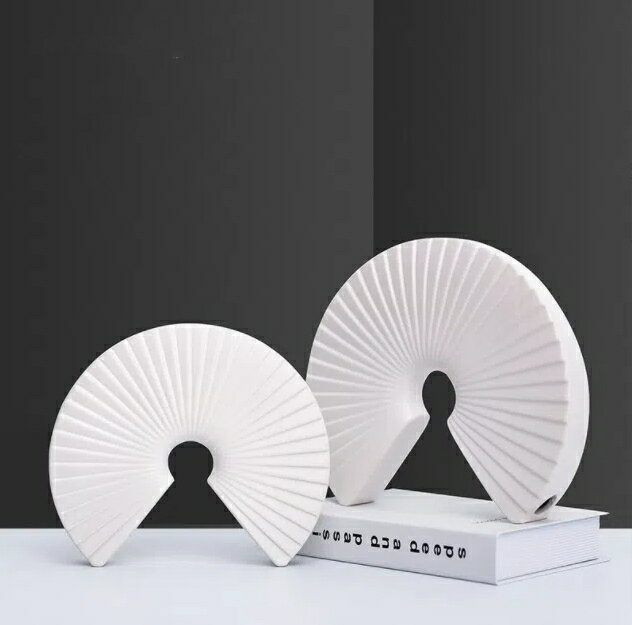 樂天商城 - モダンなミニマリストの扇形の装飾品クリエイティブな装飾 tbq678