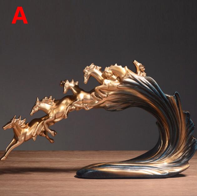 樂天商城 - 馬 置物 樹脂 tbq681