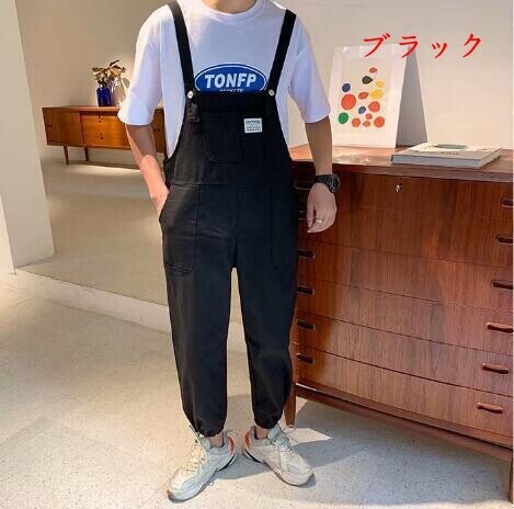樂天商城 - メンズオーバーオール サロペット 　つなぎ　サスペンダーズボン ペインター作業服 tbq698