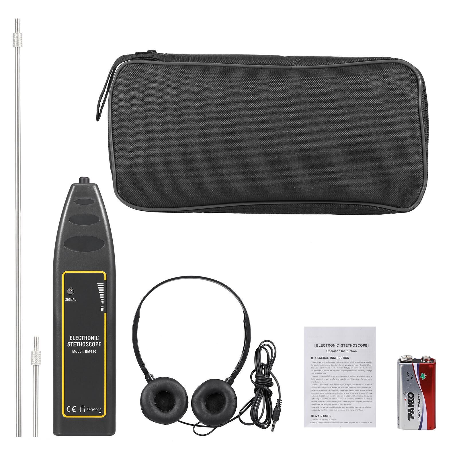 NEW! 水道管 検知器 電子聴診器 検知装置キットtbq384