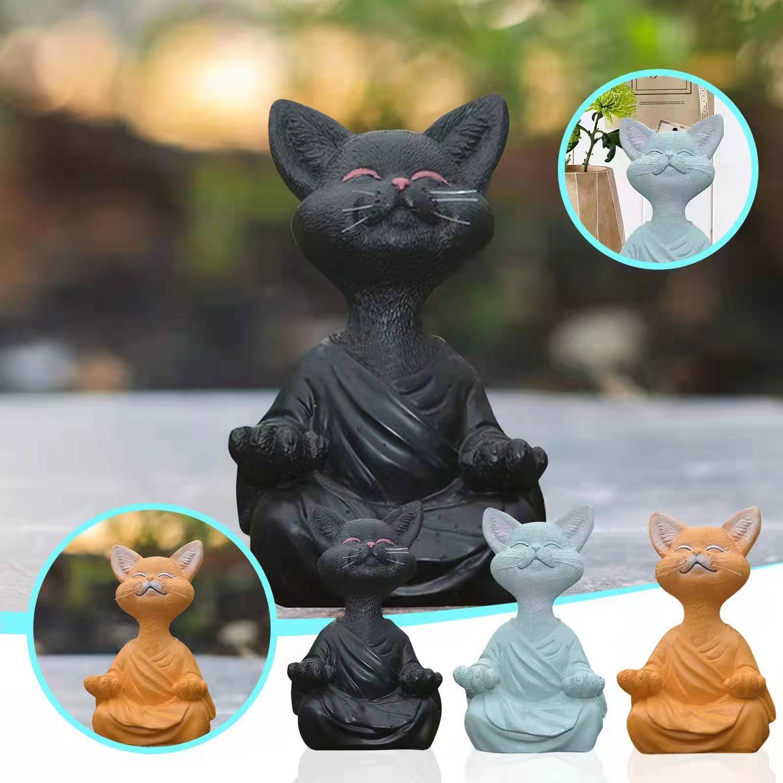 乐天商城 - 猫 インテリア 置物 tbq579