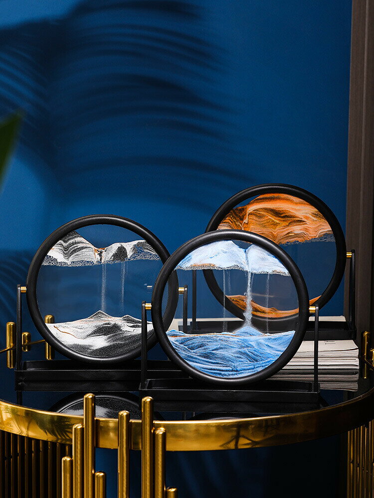 樂天商城 - NEW! 3D立体砂時計絵、置物 tbq316