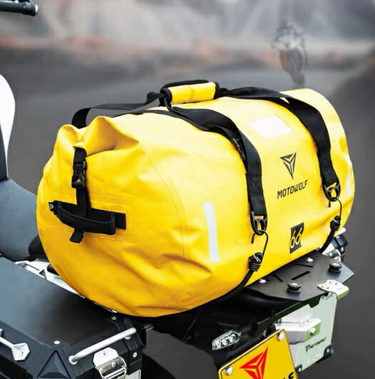 オートバイ 防水テールバッグ 容量40L 66L 90L ショルダーストラップ付き ツーリングバッグtbq003