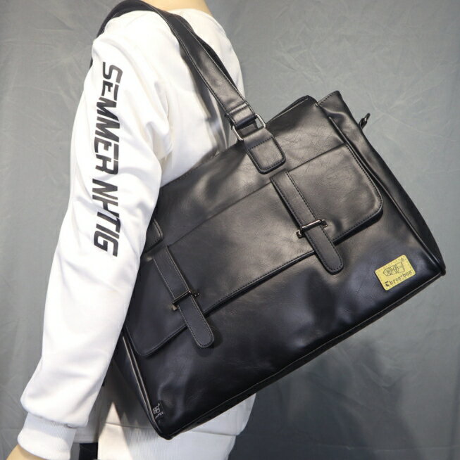 ビジネスバッグ メンズ 大容量 3WAY ショルダー 手提げ 通勤 通学 A4対応 軽量 PUレザー 自立 撥水 黒 茶 シンプル おしゃれ 出張 旅行 就活 PC収納 ビジカジ 多機能 トートバッグ ビジネストート 斜めがけ バッグ メンズ 合皮 カジュアル 人気 プレゼント