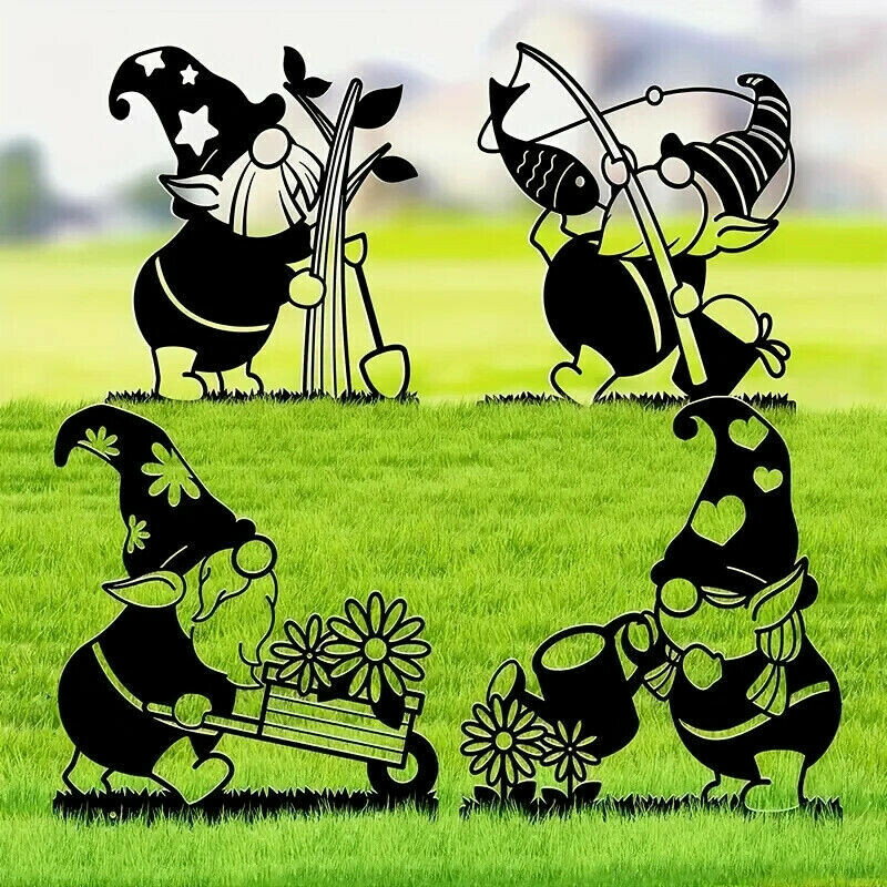 樂天商城 - ガーデンアクセサリー 小人透かし彫り プラグイン ibq039