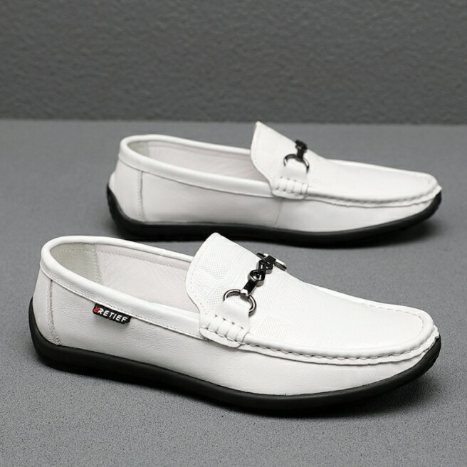 新品 ローファー スリッポン メンズ 男性靴 カジュアルシューズ ドライビングシューズ イギリス風 チェック柄 黒 25.0cm ibq050