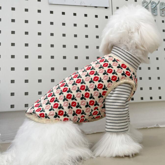 ベスト 保温 裹起毛 秋冬犬服