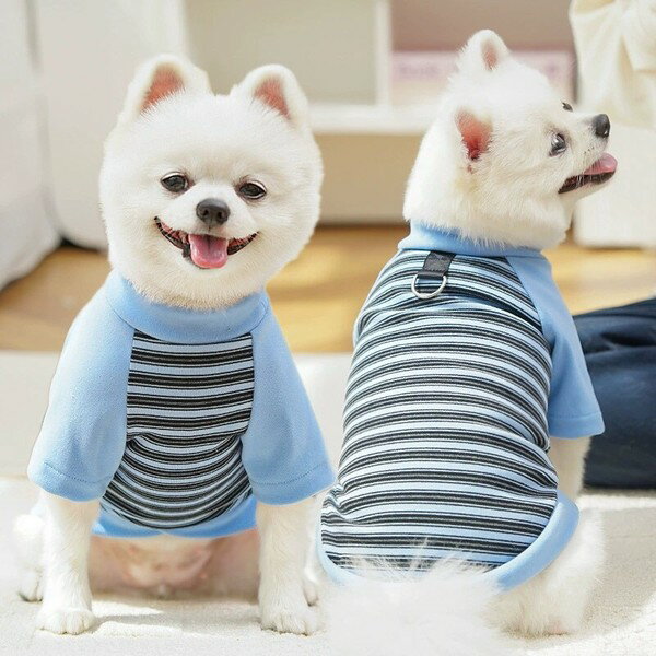 樂天商城 - 服 ベスト ストライプ 猫犬用 ペット用品