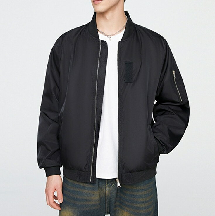 樂天商城 - ジャケット メンズ ファッション 厚手 春 秋 長袖 無地 快適 ibq022