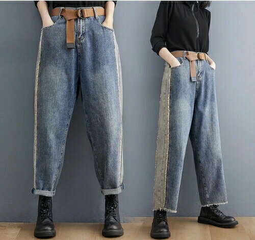 樂天商城 - NEW レディース ゆったり おしゃれ デニムパンツ bbq104