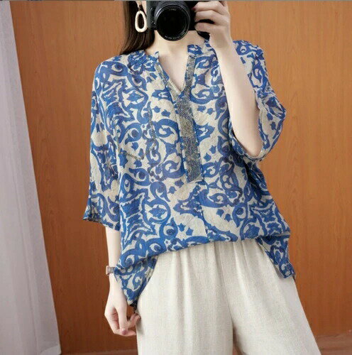 樂天商城 - NEW レディース ゆったり シャツbbq192