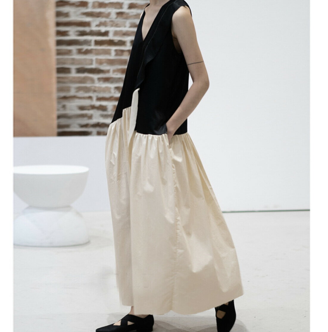 樂天商城 - NEW レディース Vネック ゆったり ワンピース bbq371