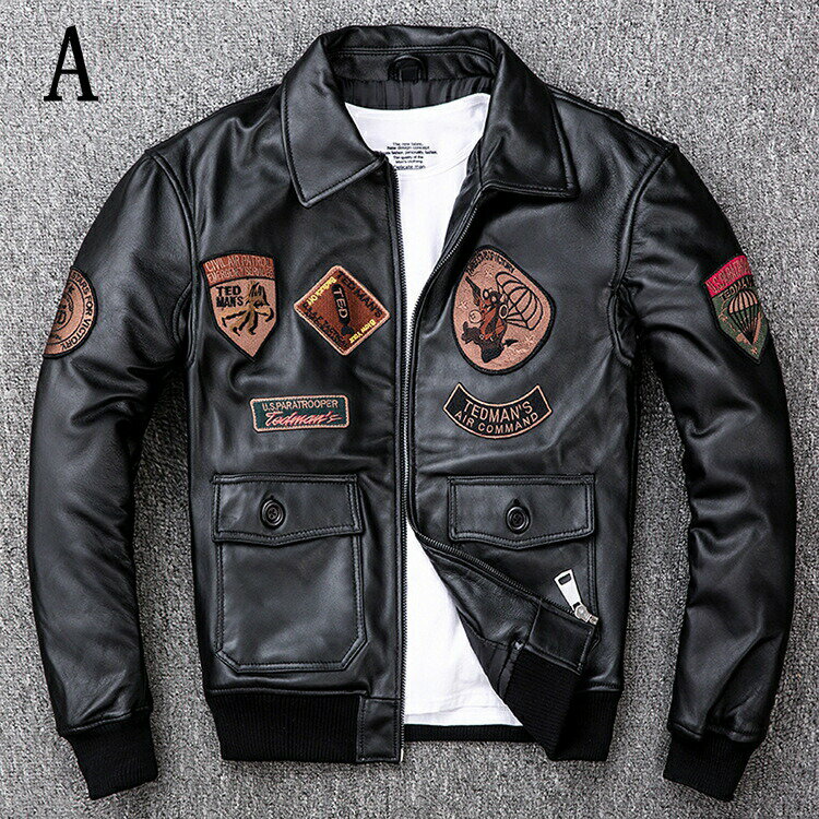 NEW お洒落かつ軽妙洒脱 ラム革 柔らか羊革 本革 レザージャケット スタジャン ジャンパー 革ジャン 秋冬 bbq443