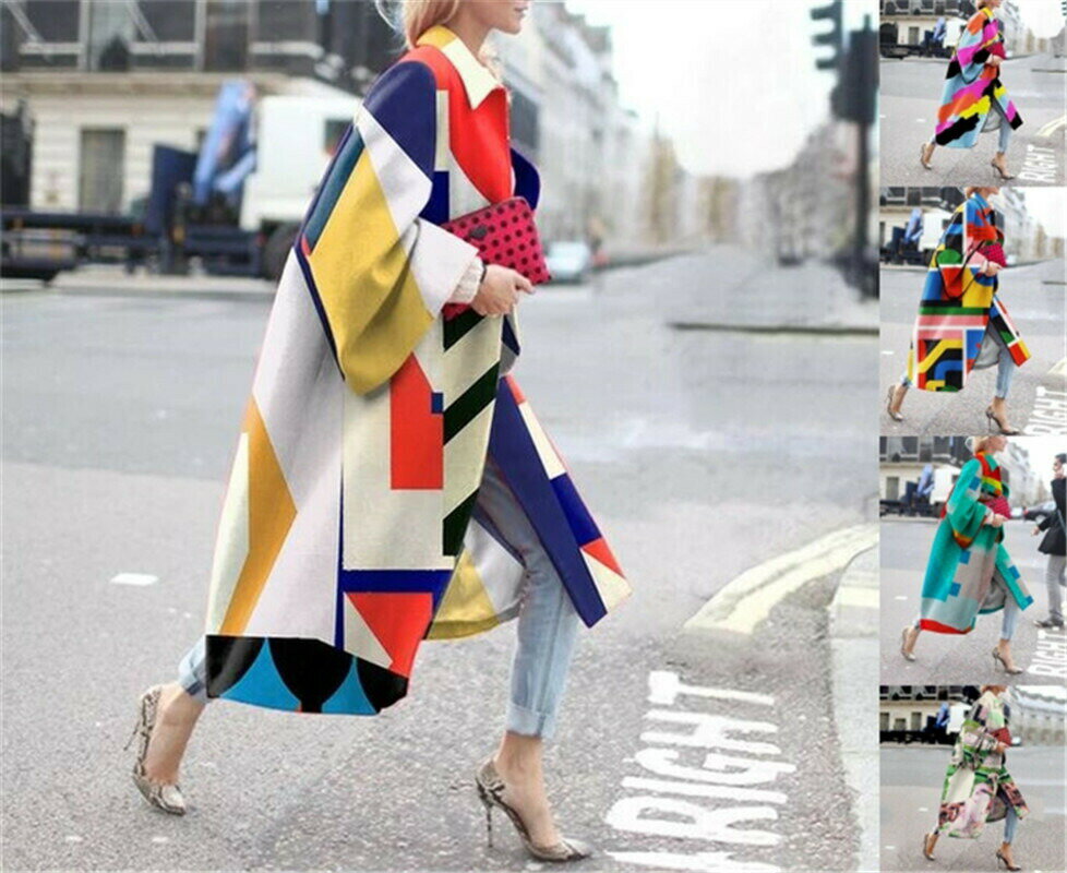 Other - NEW 夏のレディース プリント トレンチコート bbq478