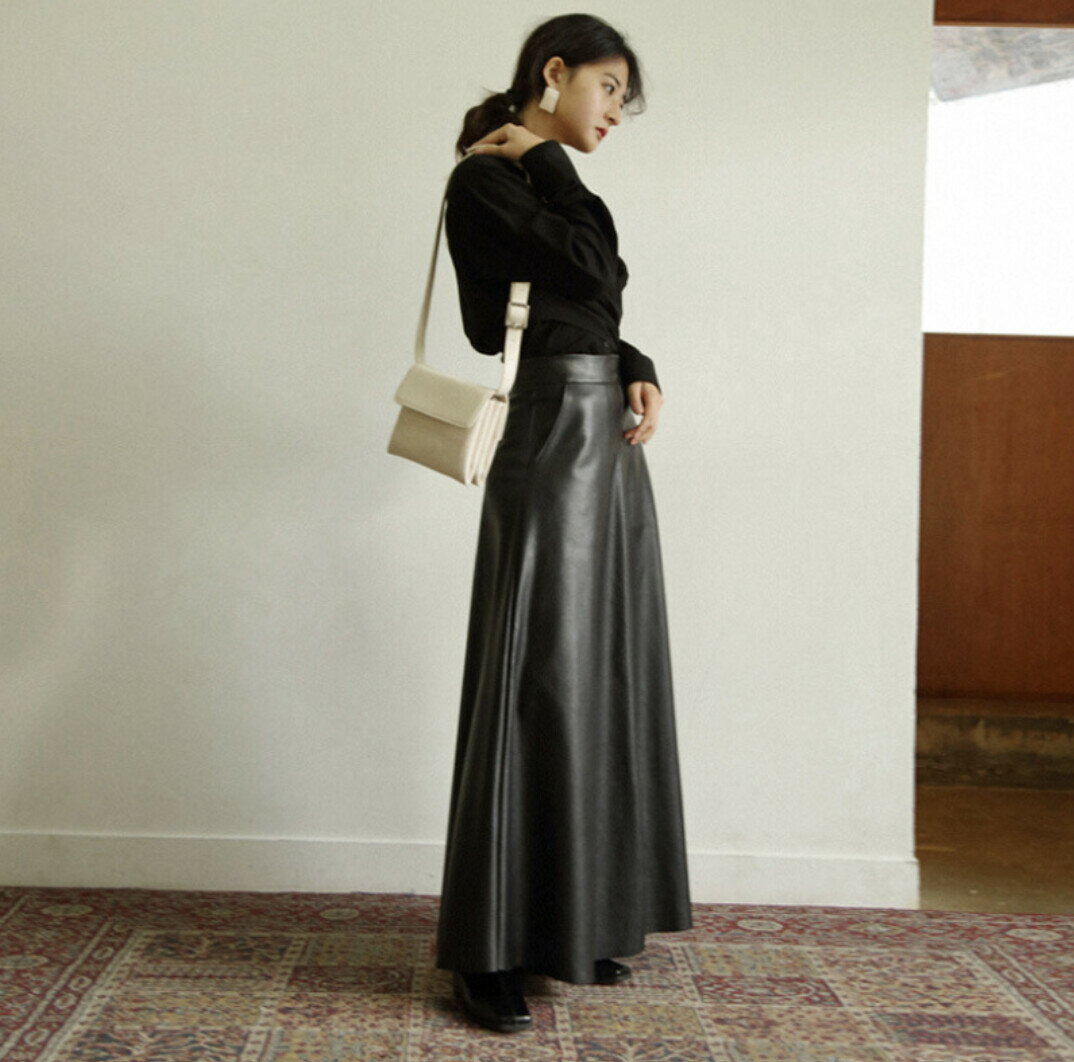 樂天商城 - NEW レディース ハーフウエストのダブルポケットAラインスカート bbq571