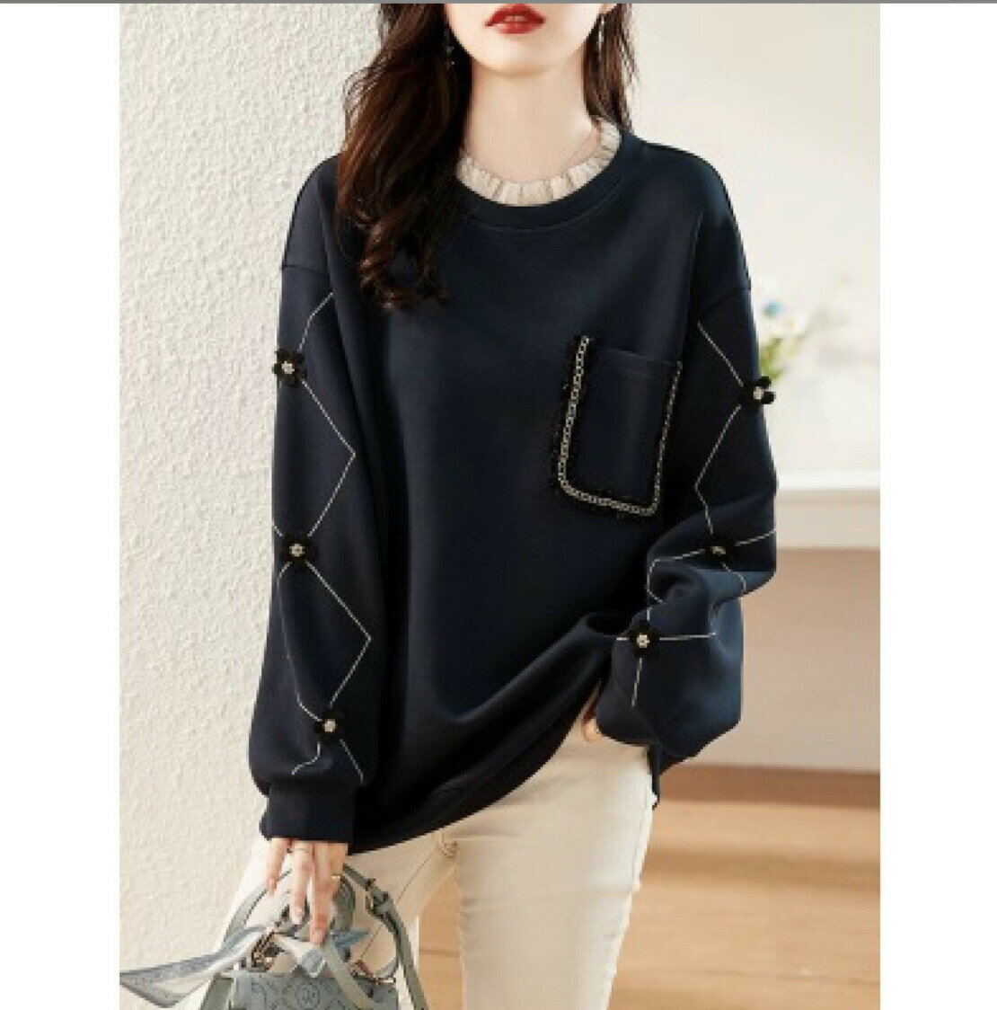 樂天商城 - NEW レディース 長袖 カジュアル Tシャツ bbq645