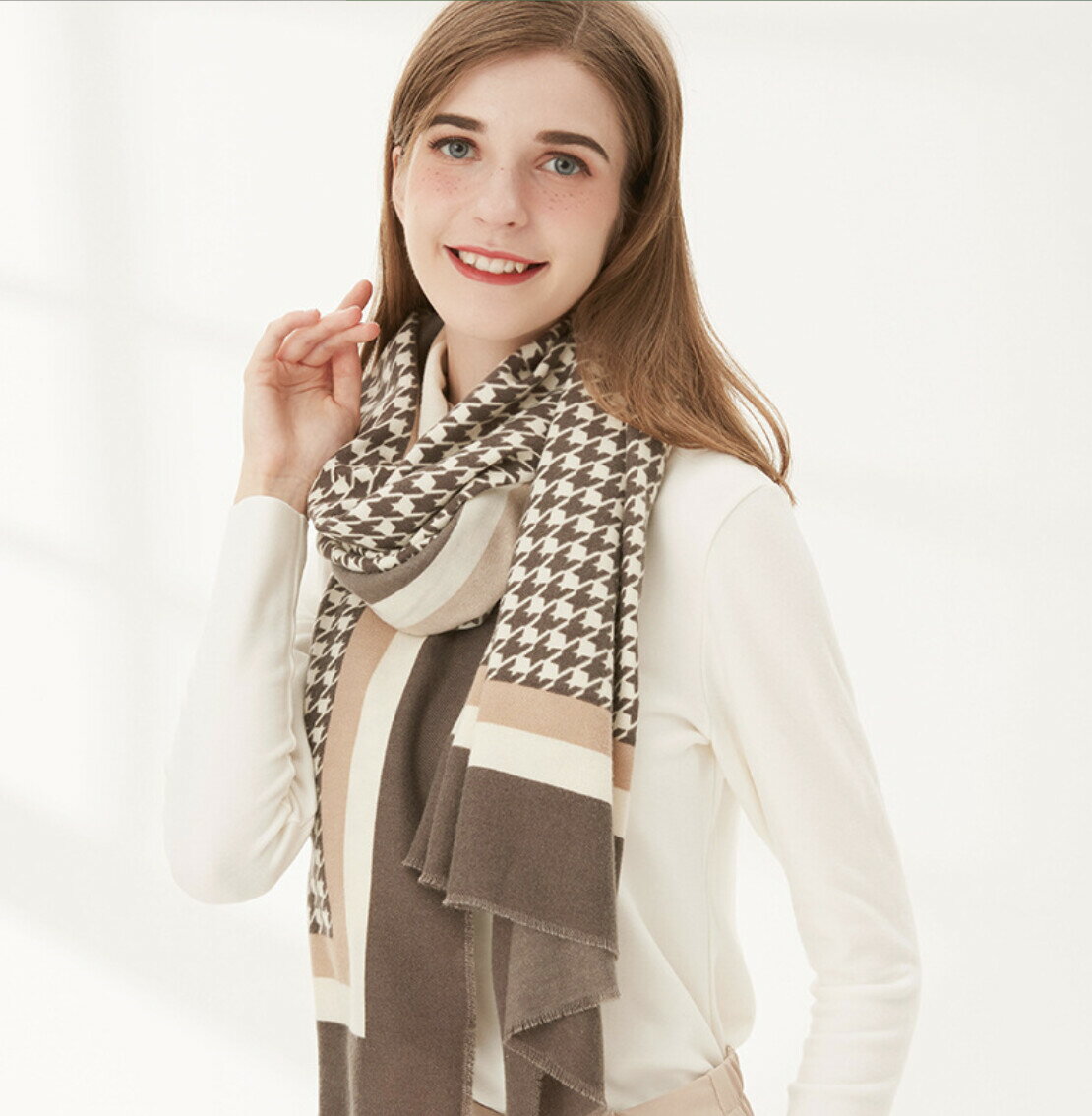 樂天商城 - NEW レディース 秋冬 マフラーbbq674