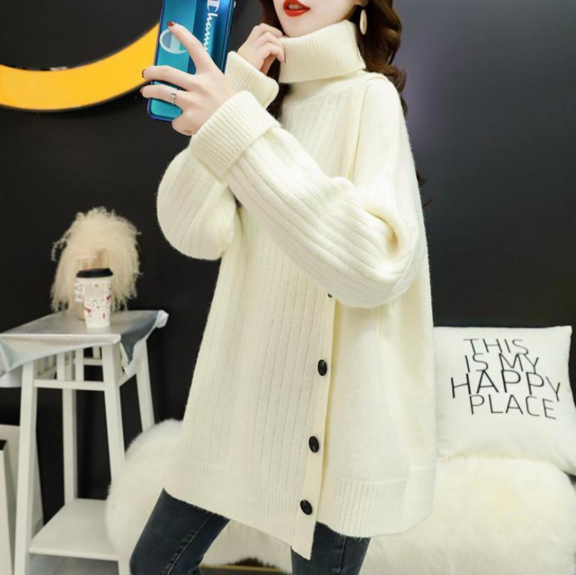 樂天商城 - NEW レディース ゆったり 長袖 ニット セーター bbq762