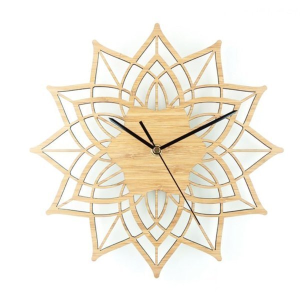 Other - 壁掛け時計/花/木製/ウォッチ/時計/ウォールクロック/モダン/インテリア/アート