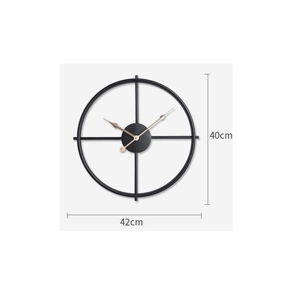 壁掛け時計 モダン シンプル クリエイティブ 居間 ファッション 芸術 時計 寝室 世帯 デコレーション [2]