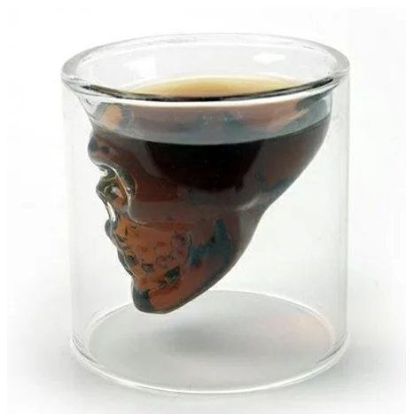 スカル ドクロ ショットグラス バーボン スコッチ 髑髏 スカルグッズ 雑貨のサムネイル