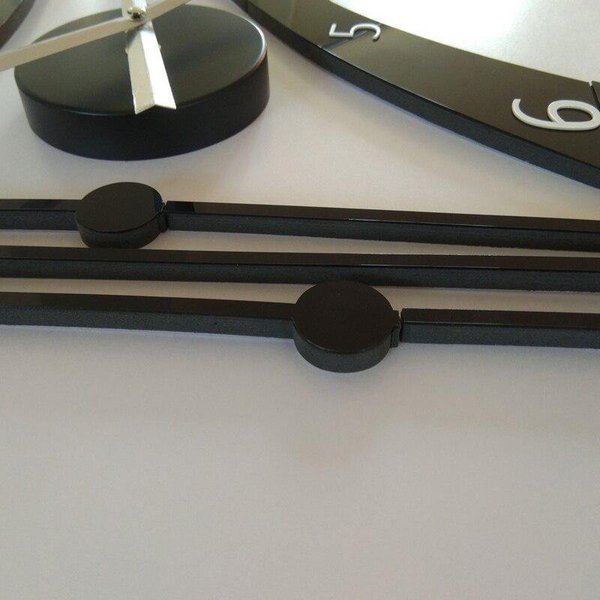 3D アクリル 壁時計 モダン 装飾 リビングルーム 掛時計 ステッカー クォーツ [2]