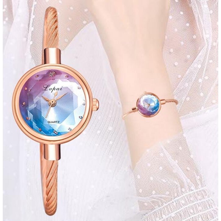 可愛い★ 腕時計 レディース クォーツ式 ウォッチ ブレスレット バングル シンプル 彼女 プレゼント