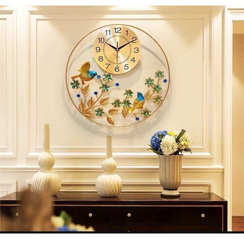 樂天商城 - 美品　中華風掛け時計　リビングルーム　簡素　クリエイティブ 壁飾り時計　静音　家庭用　飾りクォーツ時計