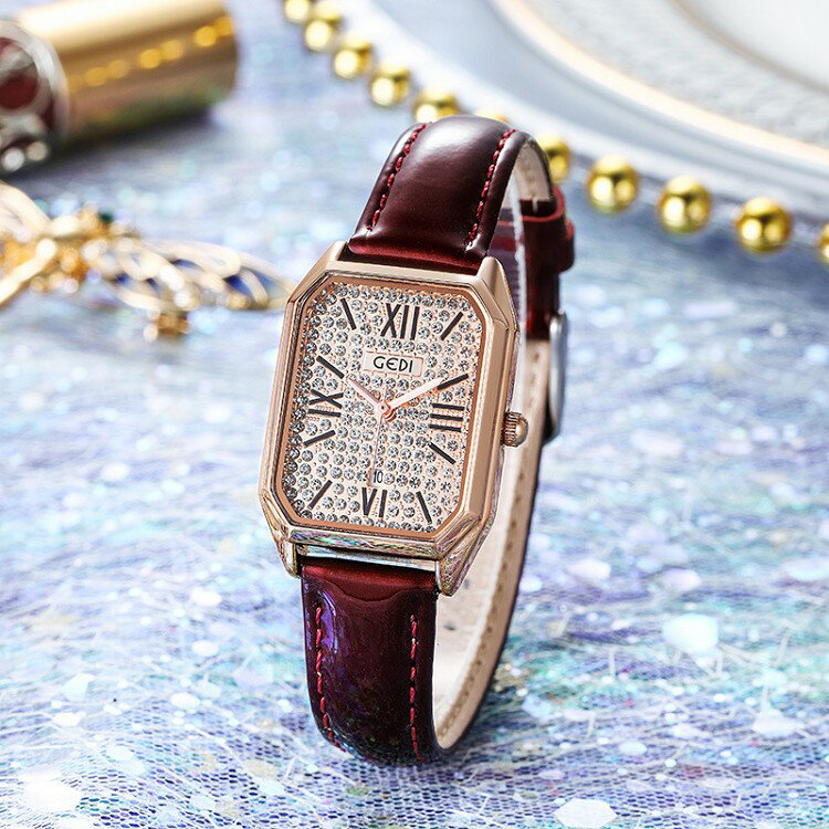 樂天商城 - 【メール便送料無料】腕時計 レディース レザー 革【金属アレルギー対応】アンティーク ウォッチ 革ベルト バンド 防水 カレンダー おしゃれ 誕生日 女性 記念日 プレゼント 大人の上質感 時計 軽量 ホワイトデー ブレスレット 小物