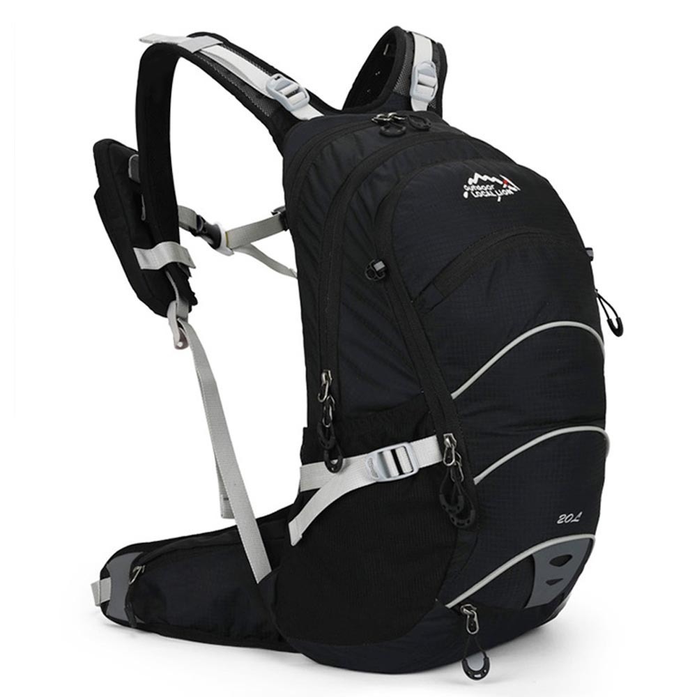 Rakuten - 20L バックパック 防水 自転車 リュック 通気性 登山 ランニング トラベル アウトドア 軽量 人間工学 サイクリング クライミング スポーツ メンズ レディース 6色