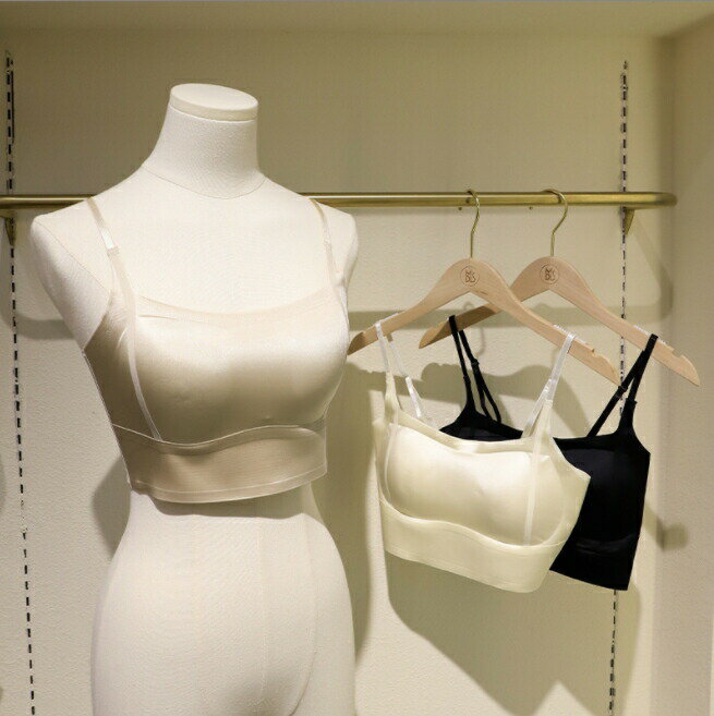 ブラトップ 胸パッド付き ブラトップ無地 快適 レディース ファッション