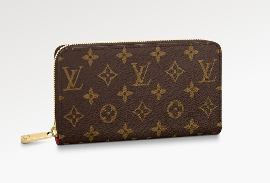 【新品 未使用】【ルイヴィトン モノグラム フューシャジッピー ウォレット】LOUIS VUITTON 財布 M41895 【Luxury Brand Selection】