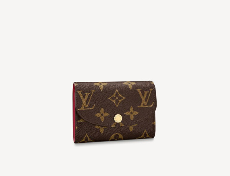 【新品・未使用】ルイヴィトン モノグラム フューシャカードーケース ポルトモネ．ロザリ】LOUIS VUITTON カードケース M41939 【Luxury Brand Selection】