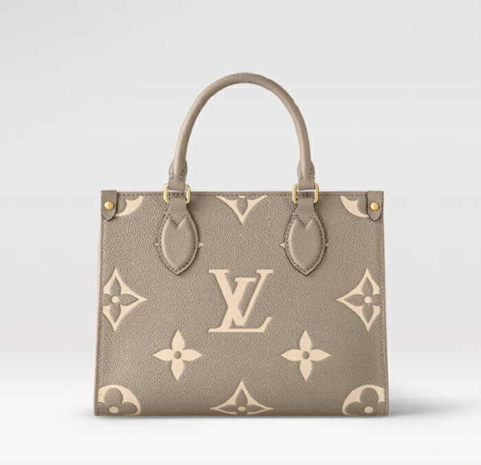 ルイヴィトン バッグ モノグラム（レディース） LOUIS VUITTON ルイヴィトンオンザゴー PM バイカラーモノグラム・アンプラント / トゥルトレール クレーム M45779 ショルダーバッグ【Luxury Brand Selection】