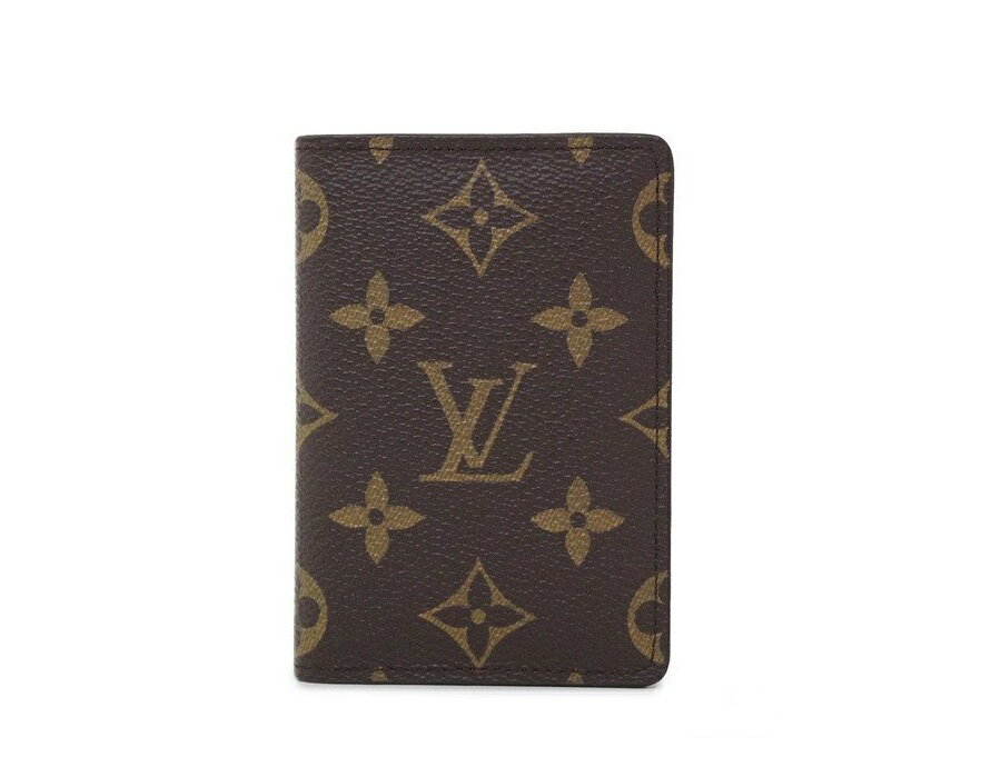 ルイヴィトン 名刺入れ 【新品・未使用】【ルイヴィトン　モノグラム　ポケット・オーガナイザー】　LOUIS VUITTON　名刺入れ　M60502【Luxury Brand Selection】