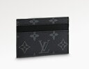 【ルイヴィトン モノグラム・エクリプス ポルト・カルト・ダブル 】 LOUIS VUITTON カードケース M62170【Luxury Brand Selec...