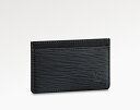 ルイヴィトン エピ 財布（レディース） 【ルイヴィトン エピ/ノワール ポルト カルト・サーンプル】 LOUIS VUITTON 名刺入れ M63512【Luxury Brand Selection】