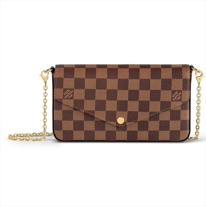 ルイヴィトン　ポシェット 【新品・未使用】【ルイヴィトン ダミエ・エベヌ ポシェット・フェリーチェ】 LOUIS VUITTON 財布 N40492【Luxury Brand Selection】