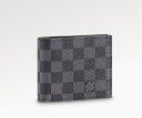 ルイヴィトン 【新品・未使用】【ルイヴィトン　ダミエ・グラフィット　ポルトフォイユ・マルコ】　LOUIS VUITTON　小銭入付二つ折り財布　N63336　【Luxury Brand Selection】