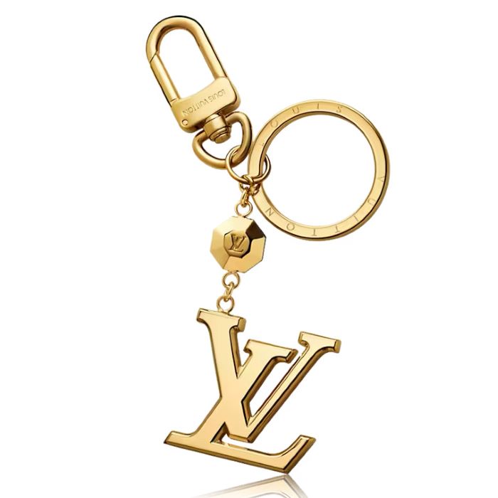 【ルイヴィトン　ポルト クレ・LV ファセット】　LOUIS VUITTON　キーリング兼バッグチャーム　M65216【送料無料】【Luxury Brand Selection】